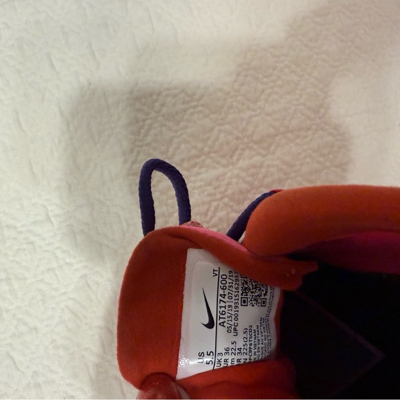 Nike Air Mac 270 React Electronic sneakers youth girls size 5.5 - Picture 4 of 6